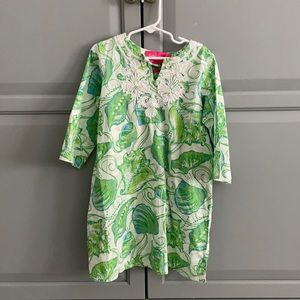 Lilly Pulitzer seashell print coverup size 6